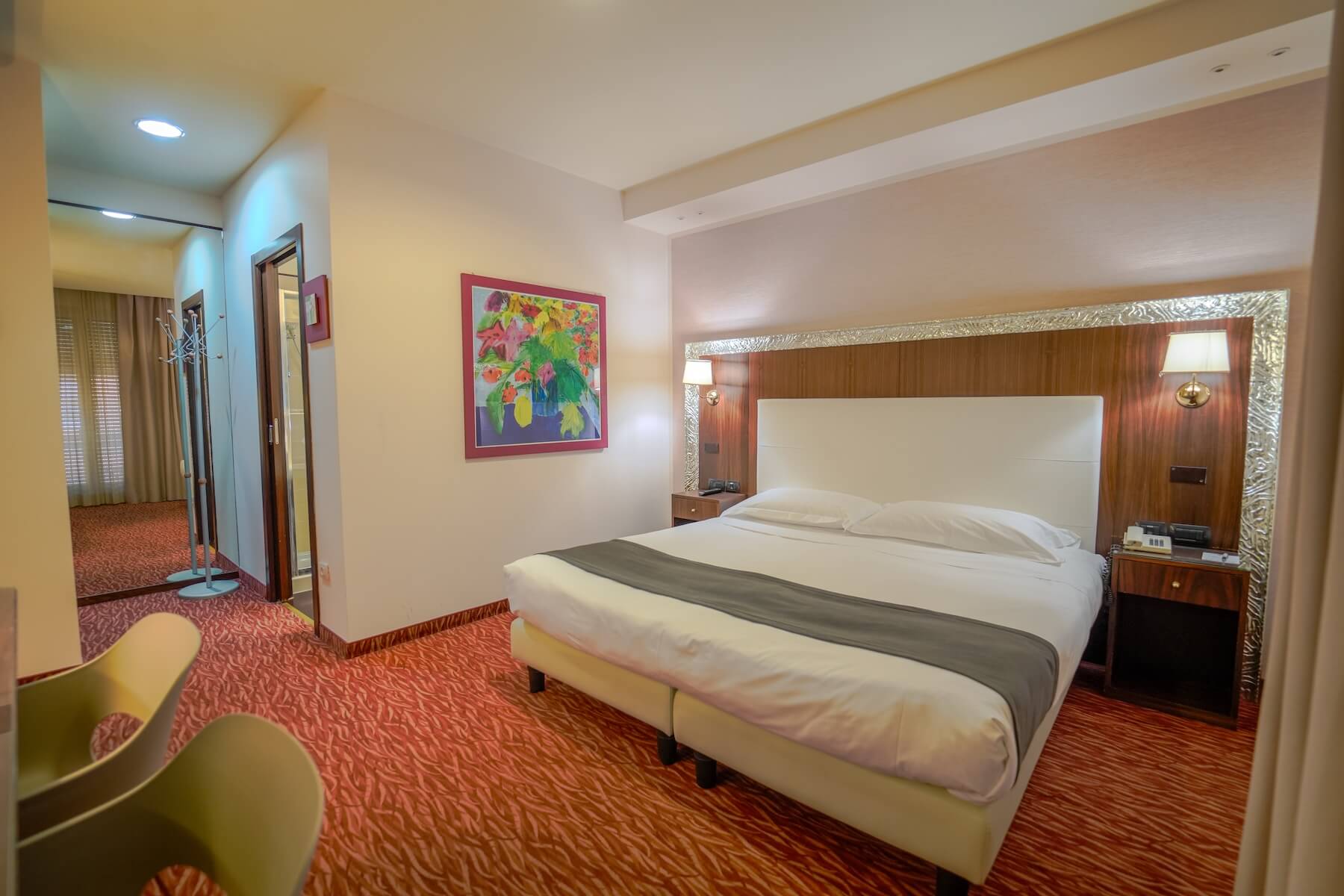 Chambres supérieures à l'hôtel Maggiore de Bologne