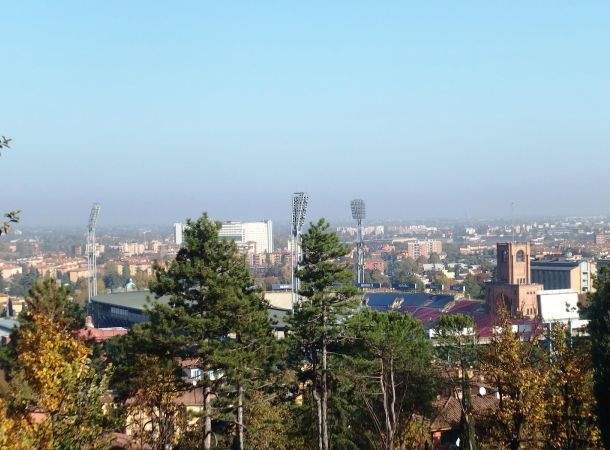 Hotels in Bologna in der Nähe des Dall'Ara-Stadions für Spiele und Live-Musik