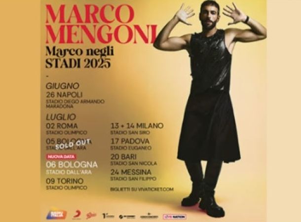 Marco Mengoni em Bolonha