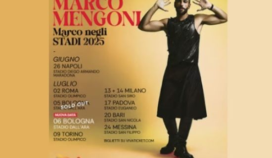 Marco Mengoni à Bologne