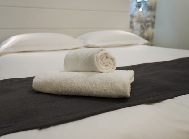 Kit Cortesia compreso, per un tocco di comfort e benessere