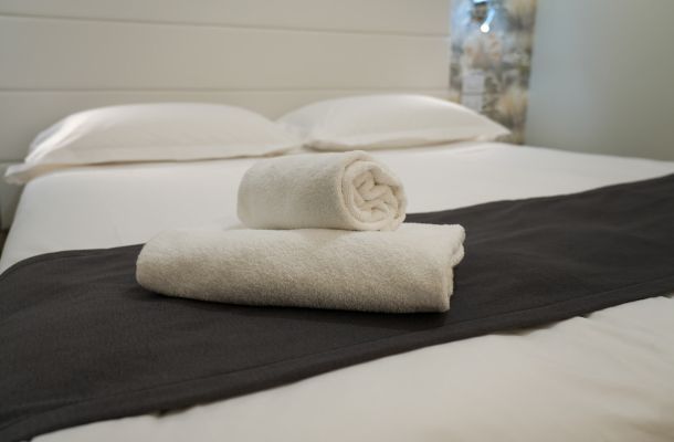 Kit Cortesia compreso, per un tocco di comfort e benessere