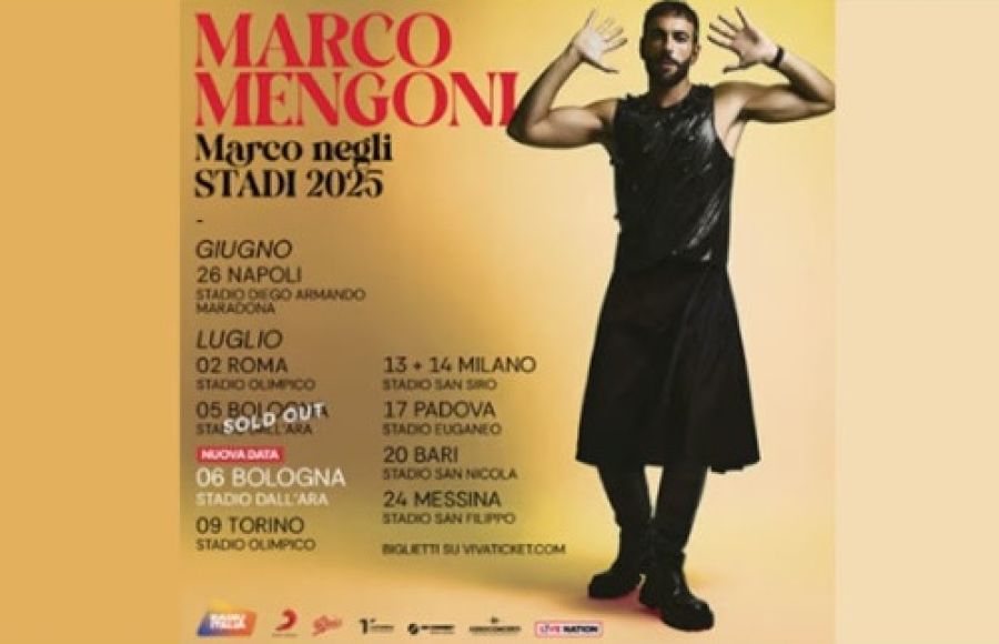 Marco Mengoni a Bologna